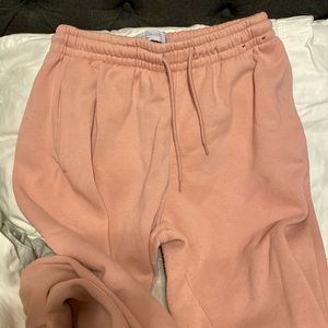 pink sweatpants